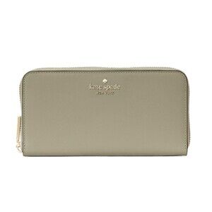 New Kate Spade Madison Saffiano Leather Large Continental Wallet Dusky Pine